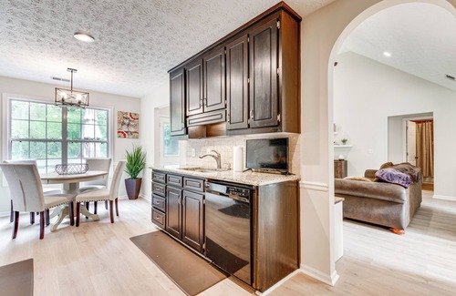 Dacula House | Game Room & Peaceful Deck: Dacula Family Home