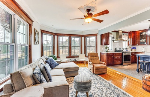 Sparrow Bush House | Game Room, Yard & Fire Pit: Spacious Catskills Gem