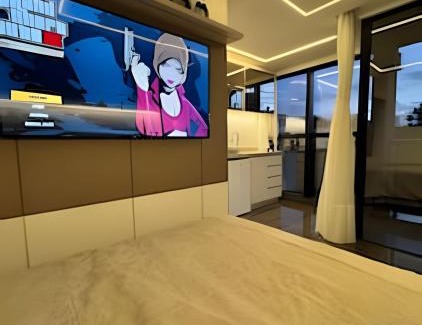 Agua Verde Apartment | Gamer Stay | Fifa & PS5 no Batel