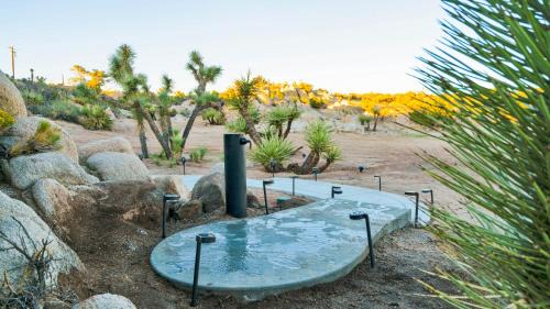 Yucca Valley Villa | GanEden! Peaceful getaway Firepit, spa, yoga studio, fire pit, Joshua Tree