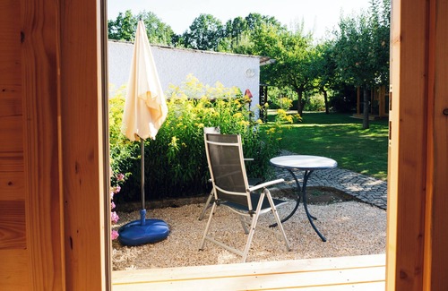 Ornbau Apartment | Garden house red with one bedroom