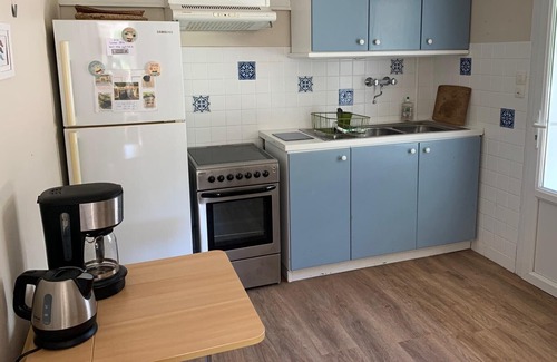 Ouistreham Apartment | Garden level 200m from the beach!