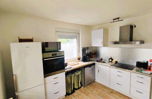 Laupheim Condo | Gartenblick - EG-Wohnung für bis zu 6 Personen
