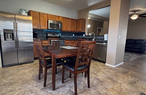 East Mesa House | Gated, 3-Bedroom House in Mesa – Featuring pool and hot tub access.