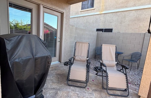 East Mesa House | Gated, 3-Bedroom House in Mesa – Featuring pool and hot tub access.