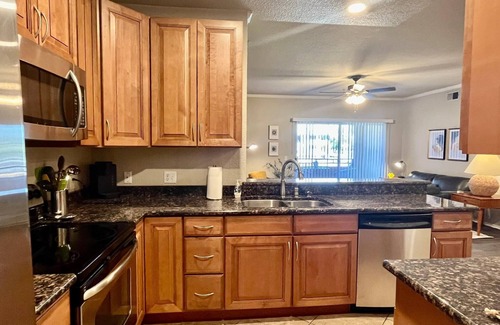 Camelback East Condo | Gated Condo, Heated Pool, Spa, Gym, Near Zoo
