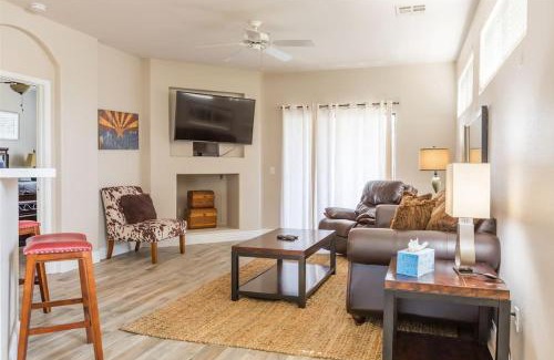 Fox Crossing House | Gated Ocotillo Townhouse with heated pool, spa, BBQ