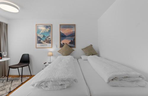 Wiesen Apartment | Gemütliche 1 Zimmer Wohnung in Davos Wiesen nähe der Skigebiete Davos