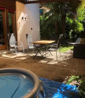 Biasca Apartment | Gemütliche Gartenwohnung im Tessin