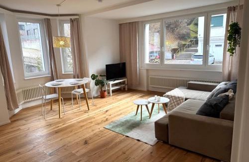 St. Gallen Apartment | Gemütliche und geräumige 2,5 Zimmer Wohnung mit kostenlosem Parkplatz