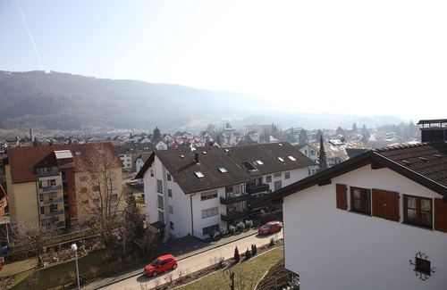 Wehr Apartment | Gemütliches Zimmer mit TV und Gemeinschaftsbad