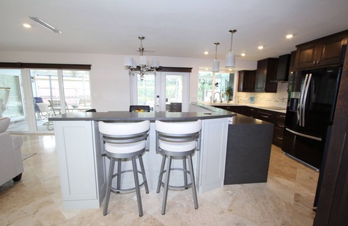 Palm River Estates House | GEM: Pool/Spa; dog area; bike to beach, golf, parks, shops, dining.Awe-Location!