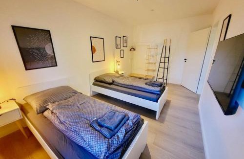 Huchting Apartment | Genter Base - Self Check-In, Smart-TV, Balkon