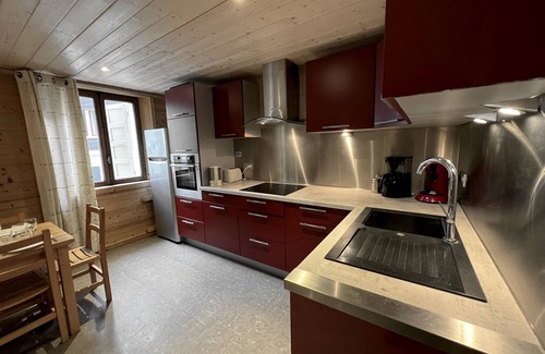 Pers-Jussy Apartment | Gentianes 1 - Apartment 3* in the village, near ski slope for 8 people
