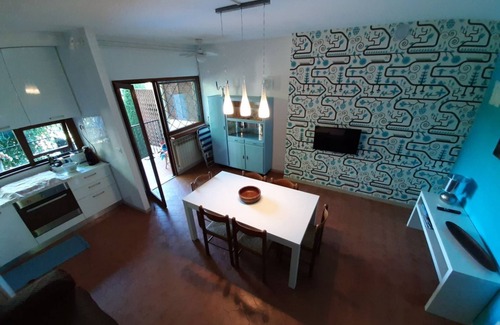 Colombare Apartment | GENZIANA APARTMENT - with balcony overlooking pool and garage