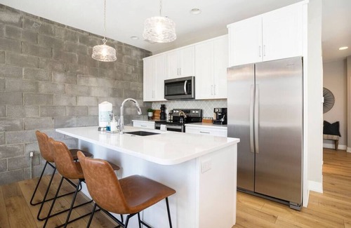 Holland Condo | George 203: 8th St Multi-level Condo w/Terrace