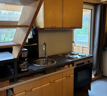 Diebach Apartment | Geräumiges Tiny Haus für 1 bis 8 Personen mit Infrarotkabine