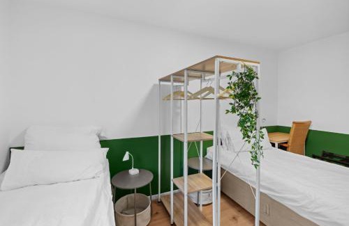 Oberkochen Apartment | Geschäftsreisetraum 2SZ 5P - Balkon, Waschtrockner