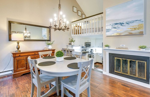 Gilford House | Gilford Townhome w/Lakefront Beach & Pool Access!