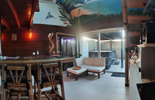 La Riviere-Saint-Sauveur House | Gite Avec Sauna et spa 4 a Deux pas D'honfleur Ambiance Caraïbes