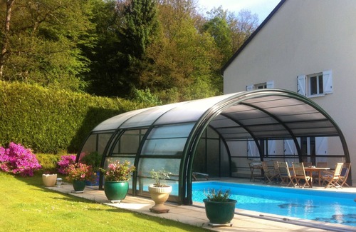 Vallees et Plateau d'Ardenne Cottage | Gite for 4/6 pers in Ardennes Joigny-Sur-Meuse with pool, clevacances 4 keys