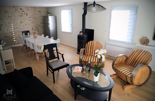 Reuil House | Gite L'Eloge des bulles in Champagne with swimming pool