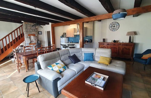 Bonnemain House | GITE LA ROCQUE with swimming pool
