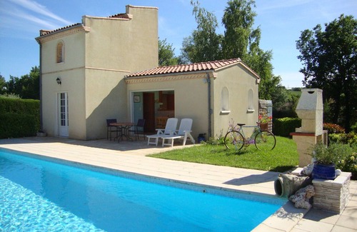 Puygouzon House | Gîte Pigeonnier La Brugue with swimming pool 5 minutes from ALBI