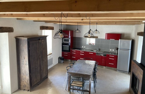 Saint-Andre-de-Cruzieres House | Gîte with swimming pool in stone house