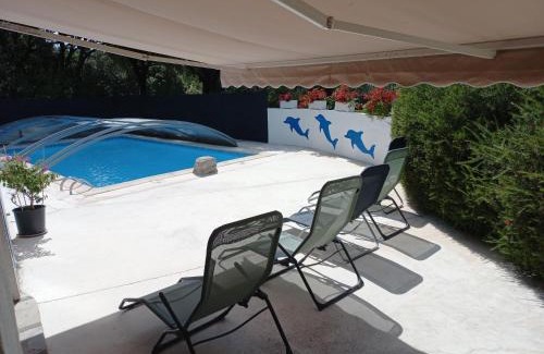 Saint-Jean-du-Pin House | GITES de Plos Appart CHALET PISCINE SPA