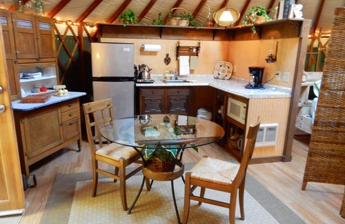 Sandpoint Cabin | Glamp in our beautiful North Idaho Yurt