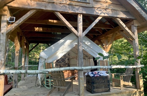 Fishs Eddy RV Rental | Glamping at Joe's Hideaway at French Woods Farm