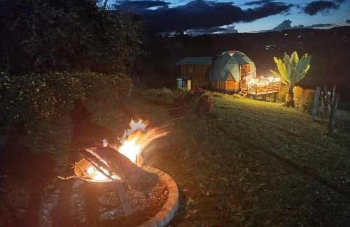 Villapinzon House | Glamping - Domo el Frailejón con Jacuzzi