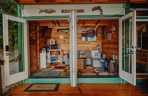 Tillicum Cabin | Glamping on the Puget Sound - Small Waterfront Cabin
