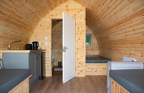 Kirkmichael Ski Chalet | Glamping Pod 2 Magical Craigengillan Estate