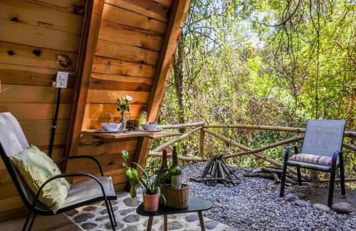 Xoxocotla Ski Chalet | Glamping Sostenible Cabaña El Santuario