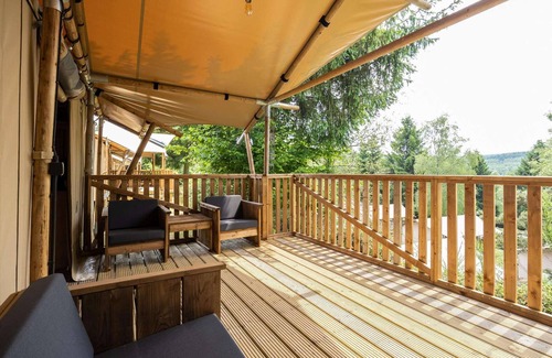 Signy-lAbbaye Apartment | Glamping Tent in the Ardennes