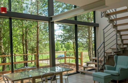 Szemud Cottage | Glass Cottage in Jelenska Huta with terrace
