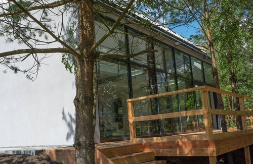 Szemud Cottage | Glass Cottage in Jelenska Huta with terrace