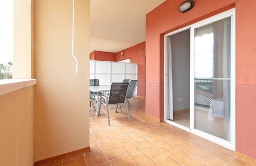 Canet de Berenguer Apartment | Global Properties: Apartment with terrace and pool on Canet beach
