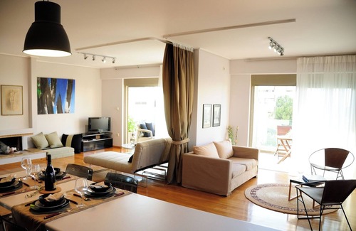 Glyfada Apartment | Glyfada Luxury, Two storey Loft, 5 minutes to the Golf, 10 min to the beach