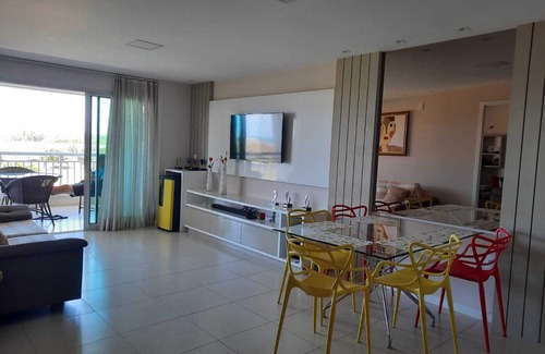 Porto das Dunas Apartment | GOLF VILLE Luxury 115m apartment, sea and country views, spring, 3 suites and toilet