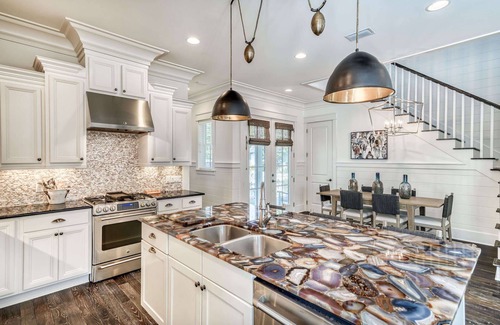 WaterSound West Beach House | Gorgeous! 1 Minute to Beach and Community Pool, with Golf Cart, Outdoor Fireplac