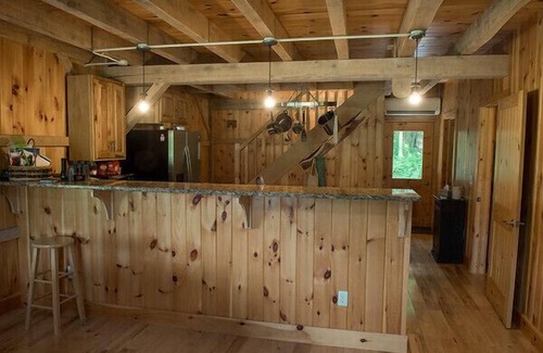 Mattawana Cabin | Gorgeous, Amish-Built Post and Beam Cabin on 10 acres, relax and unplug!