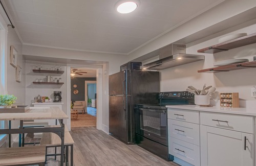 Frederick House | Gorgeous apt, pets, outdoor grill & fire pit, walk -> DT Frederick