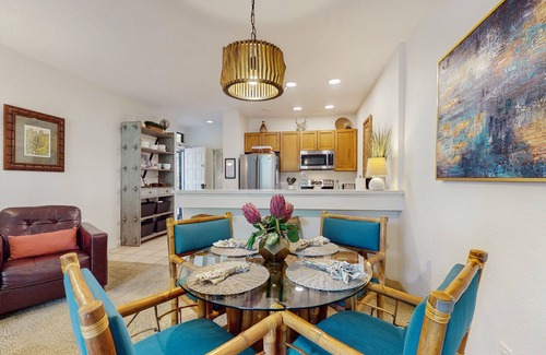 Wailea Condo | Gorgeous condo with large private lanai, shared pool, hot tub, BBQ, and tennis