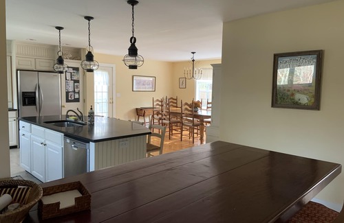Edgartown House | Gorgeous Edgartown Colonial with Heated Pool, Central Air, Car