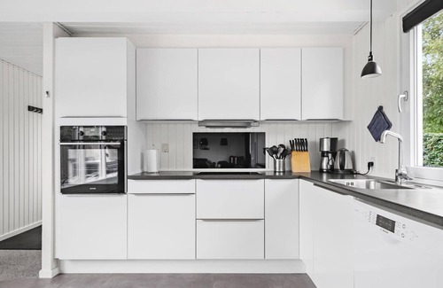 Skaven Strand House | Gorgeous home in Tarm with sauna