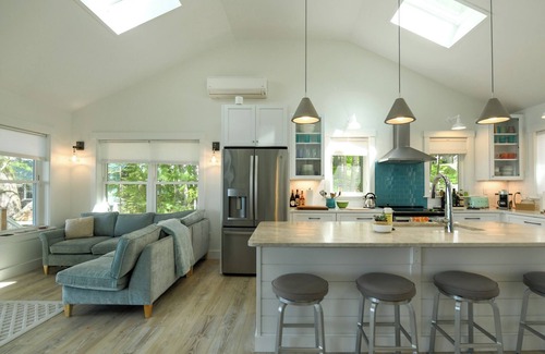 Harrison House | Gorgeous newly rebuilt home on Long Lake with Impressive westerly views