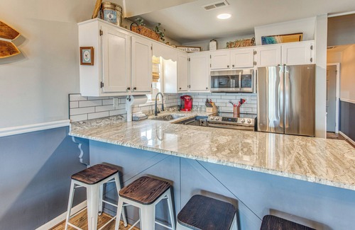 Ocean Isle Beach House | Gorgeous OIB Escape w/Dock & Canal View!